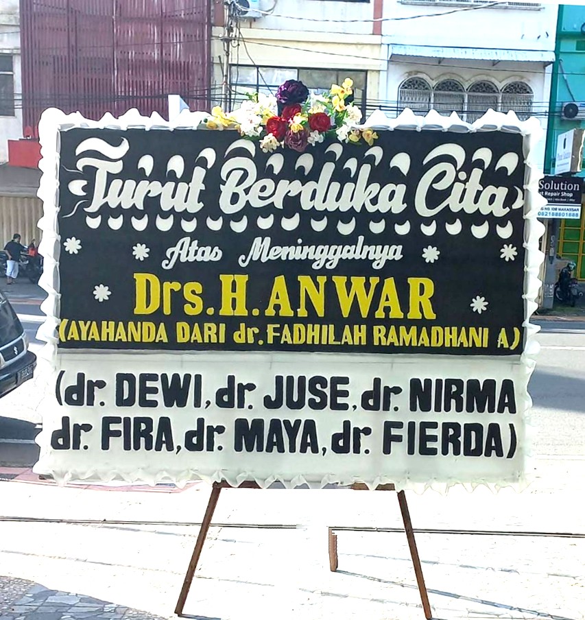 Bunga Untuk Orang Meninggal di Makassar