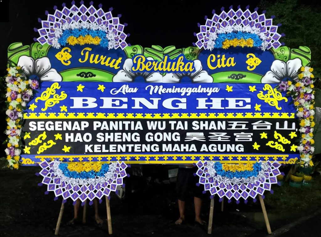 Bunga Papan Duka Cita Rumah Duka Tiong Hoa Ie Wan Semarang